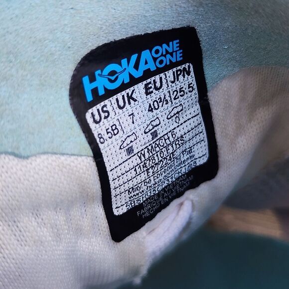 HOKA MACH 6 - Womens Sneakers - SIZE 8.5B - Picture 9 of 9